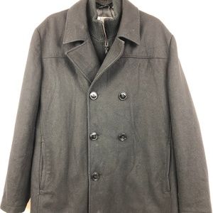 Kenneth Cole Reaction Wool Blend Pea Coat